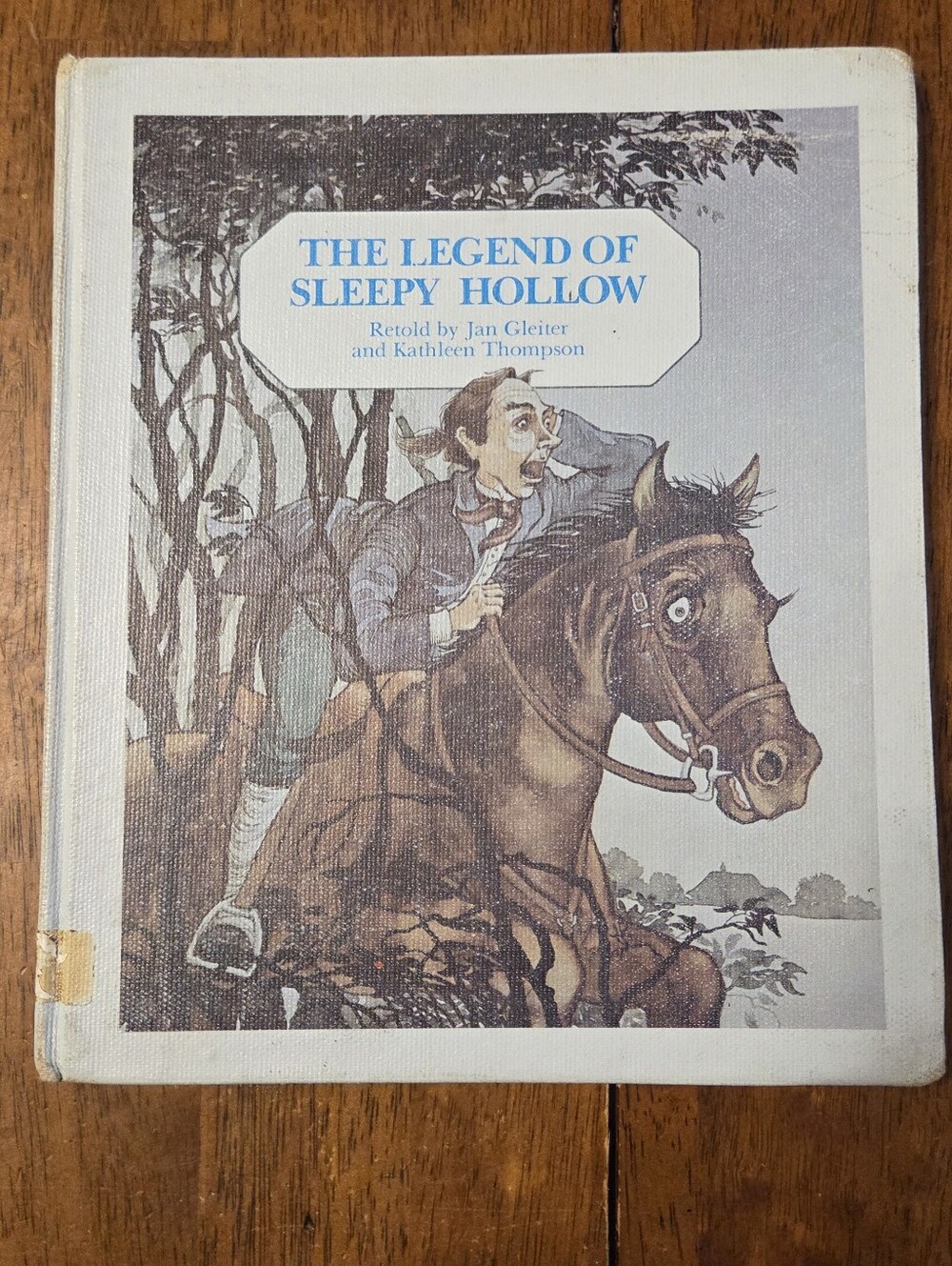 The Legend of Sleepy Hollow Jan Gleiter 1985 Hardcover Raintree Library Edition